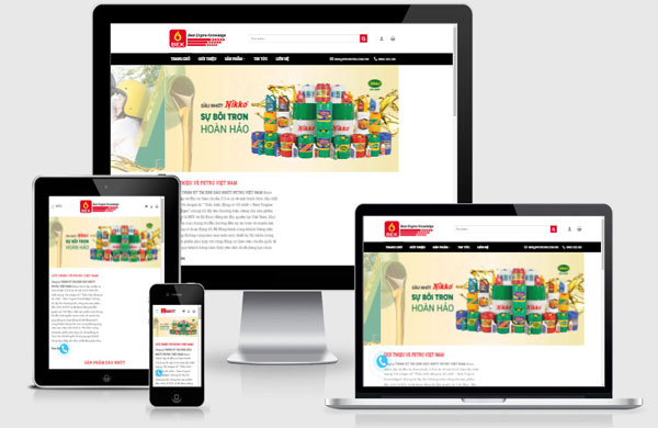 Lý do bạn nên thiết kế website dầu nhớt chuyên nghiệp